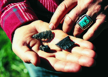 Obsidian Arrowhead